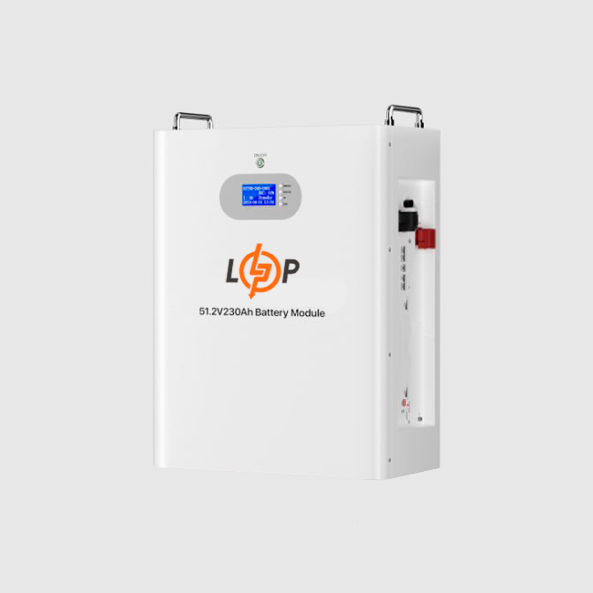 Акумулятор LP LiFePO4 51,2V - 230 Ah (11776Wh) (Smart BMS 200A) с LCD AB RS485/CAN - Зображення 1