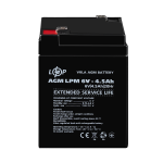 Акумулятор AGM LPM 6V - 4.5 Ah - Зображення 2