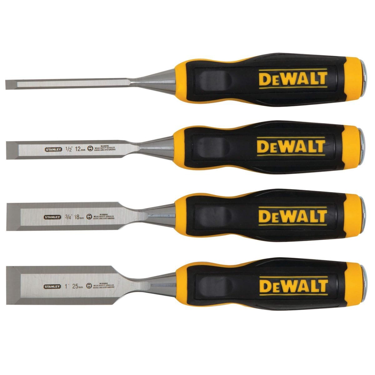Набір із чотирьох стамесок DeWALT DWHT0-16063 - Зображення 1