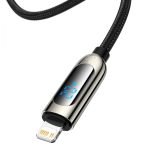 Кабель Baseus Display Fast Charging Type-C для IP 20W 2М Чорний (CATLSK-A01) - Зображення 2