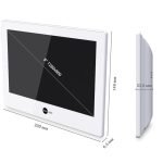 Комплект Neolight ALPHA Hybrid HD KIT Graphite: гібридний відеодомофон 8" з Wi-Fi та 2 Мп відеопанель - Зображення 2